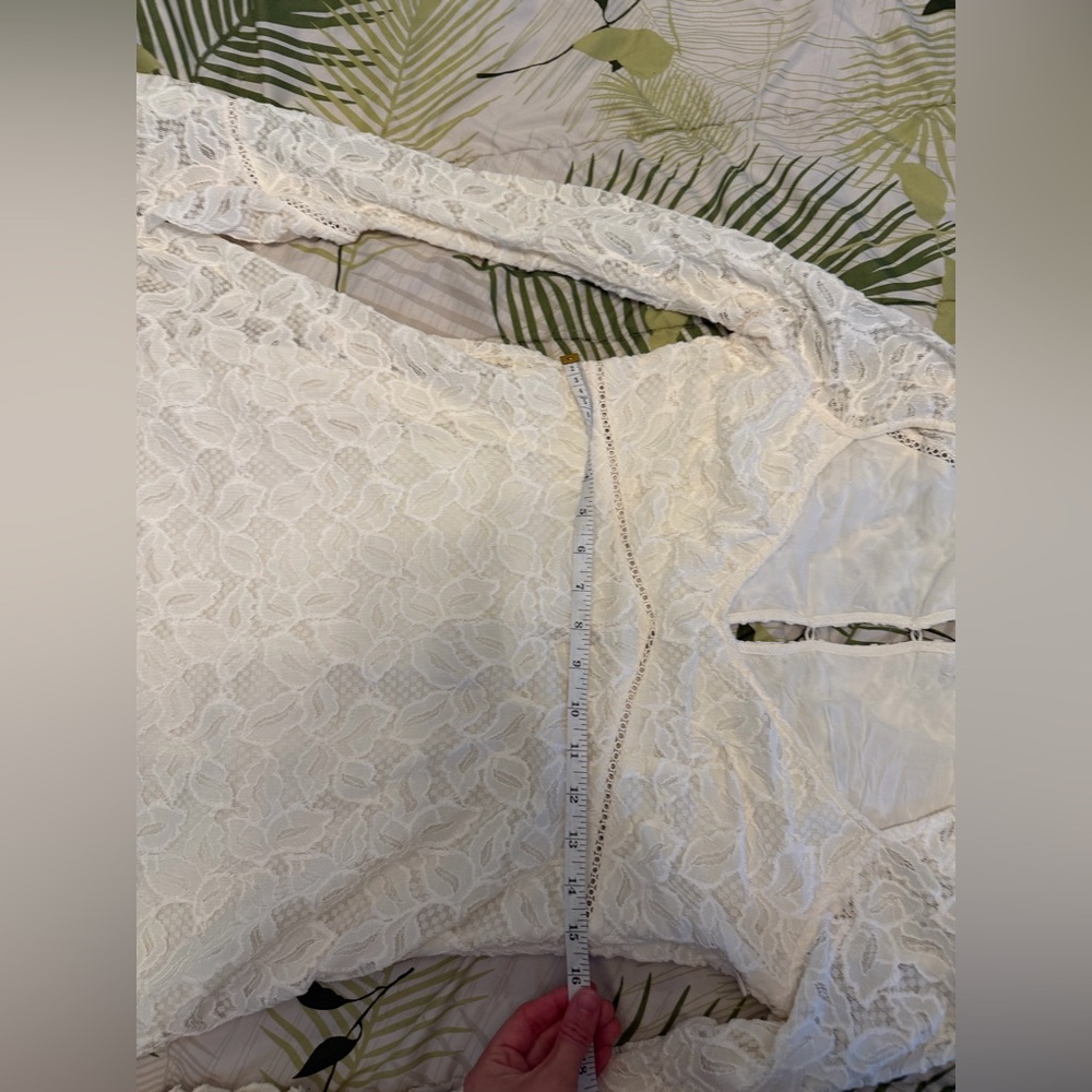 ❤️Free People Babydoll Lace Dress, Y2K, coquette - Picture 6 of 7